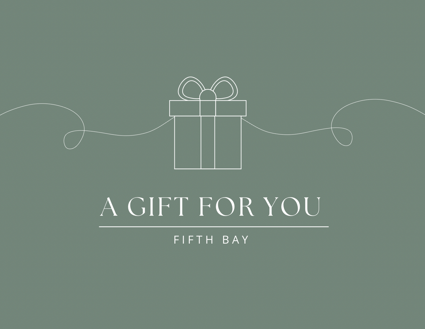 Fifth bay gift card